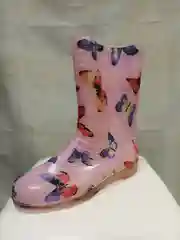 Розовый сапоги резиновые ПВХ женские цветные