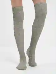 Зеленый получулки компрессионные, из крапивы и льна