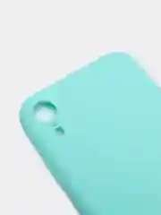 Голубой чехол Silicone Case для iPhone 12, 11, XR, 7, 8, SE, XS, X, 8+, 7+, 6s, 6, Pro, Max