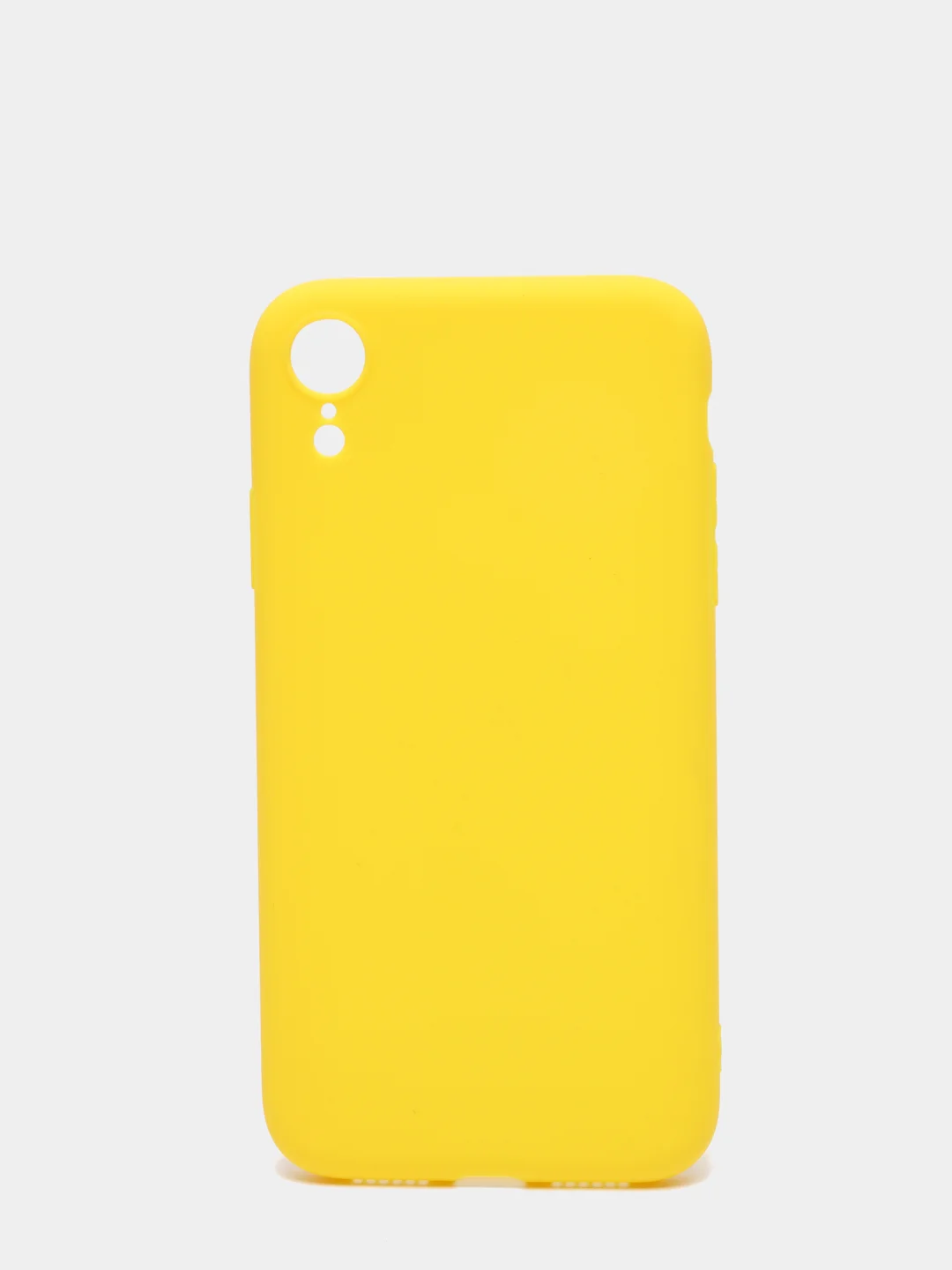 Желтый чехол Silicone Case для iPhone 12, 11, XR, 7, 8, SE, XS, X, 8+, 7+, 6s, 6, Pro, Max