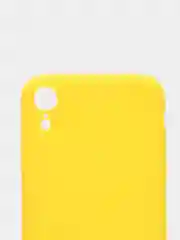 Желтый чехол Silicone Case для iPhone 12, 11, XR, 7, 8, SE, XS, X, 8+, 7+, 6s, 6, Pro, Max