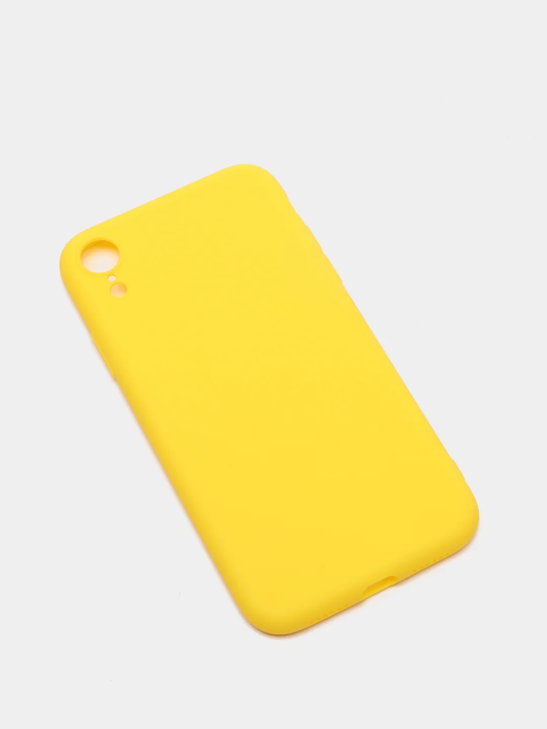 Желтый чехол Silicone Case для iPhone 12, 11, XR, 7, 8, SE, XS, X, 8+, 7+, 6s, 6, Pro, Max