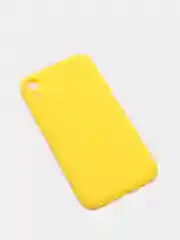 Желтый чехол Silicone Case для iPhone 12, 11, XR, 7, 8, SE, XS, X, 8+, 7+, 6s, 6, Pro, Max