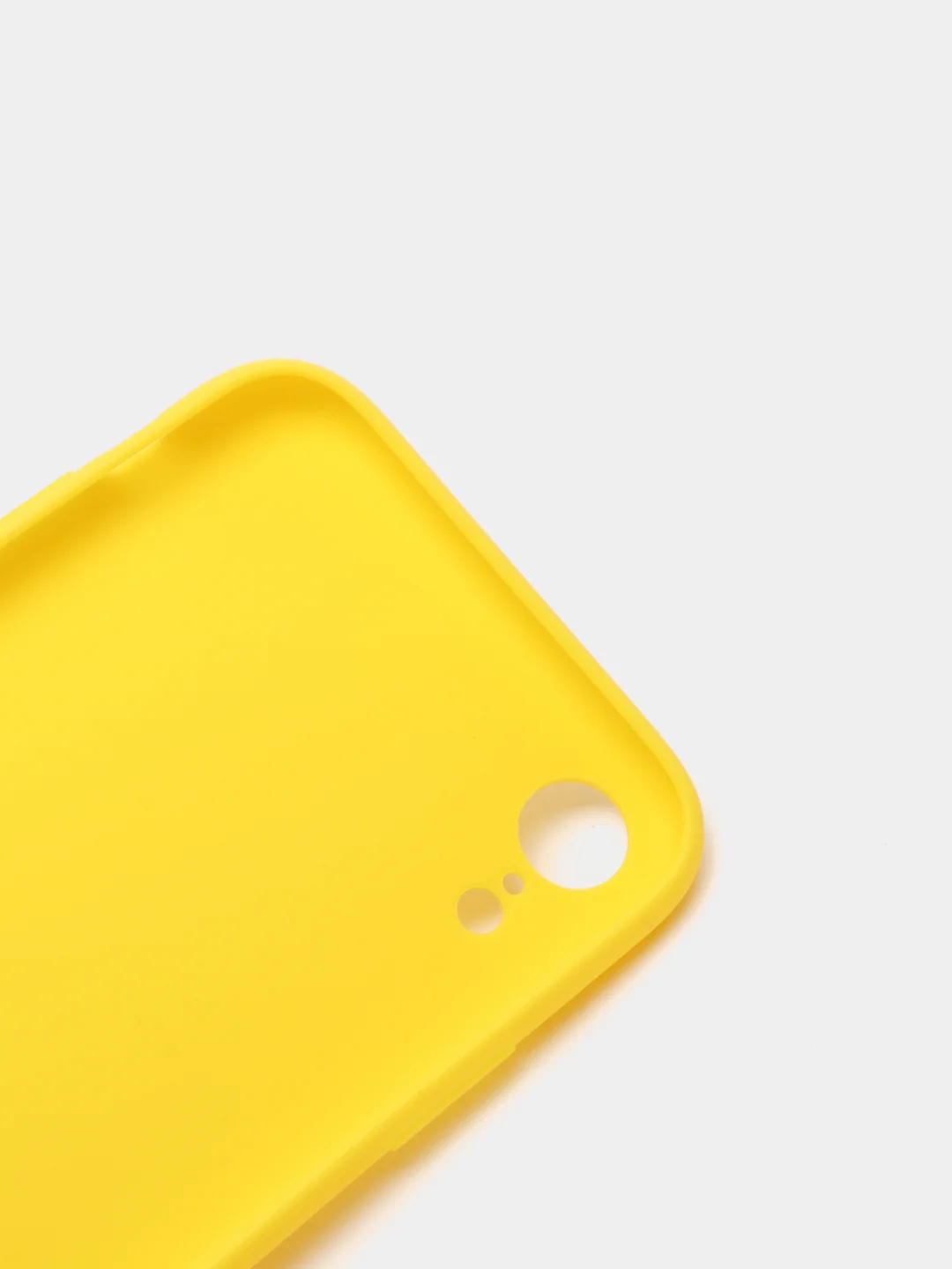 Желтый чехол Silicone Case для iPhone 12, 11, XR, 7, 8, SE, XS, X, 8+, 7+, 6s, 6, Pro, Max