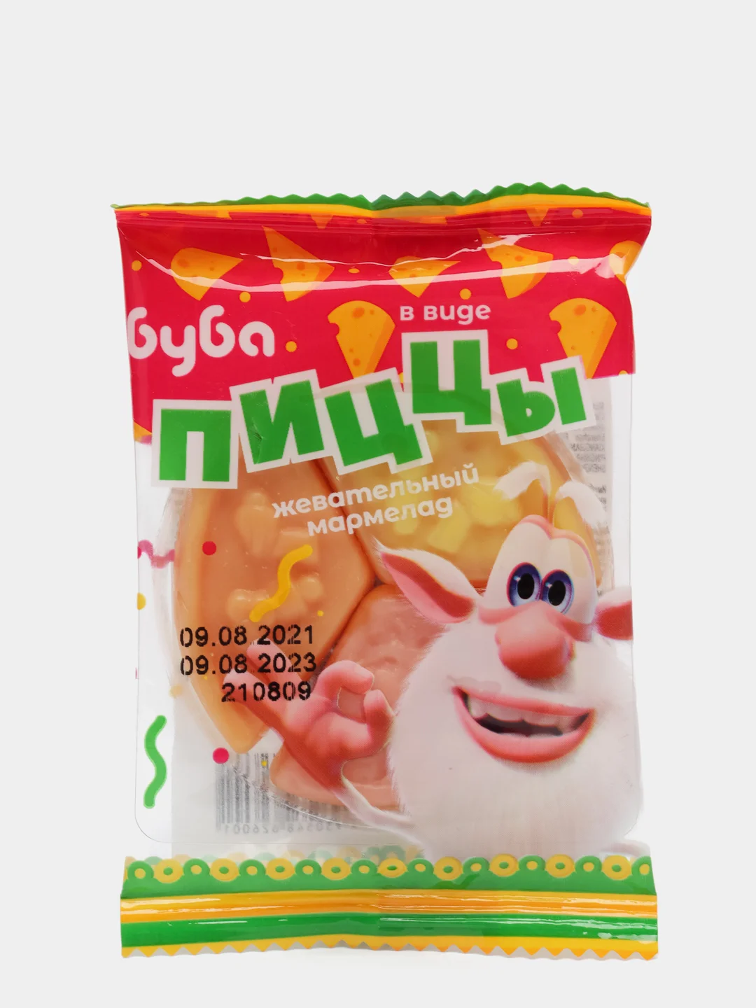 Коралловый меланж мармелад жевательный "Буба", 25 г