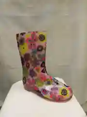Вишнёвый сапоги резиновые ПВХ женские цветные