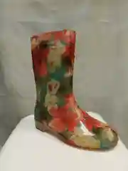 Красный сапоги резиновые ПВХ женские цветные