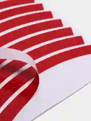 Красный комплект светоотражающих наклеек, на колеса велосипеда