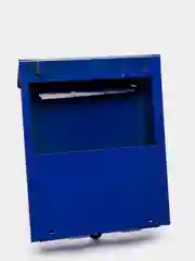 Почтовый ящик без замка, синий