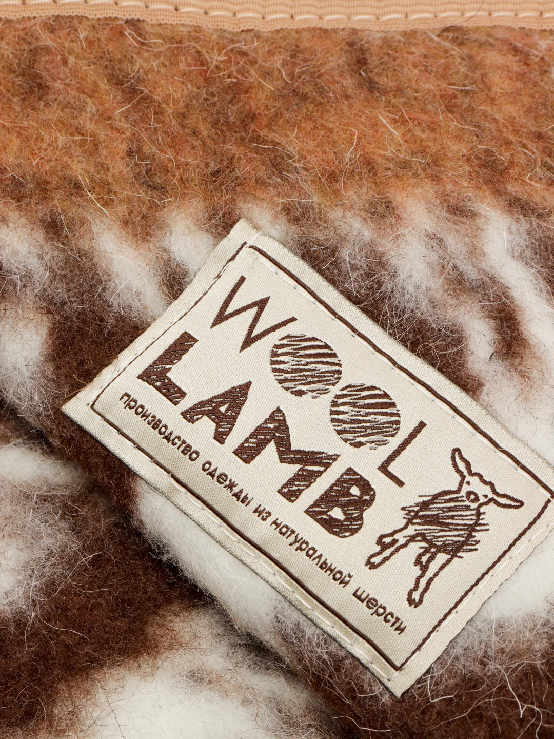 Плед Woollamb меховой детский из овечьей шерсти