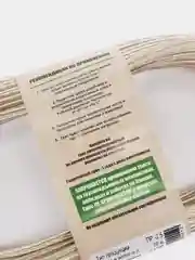 Трос металлополимерный, 20 метров / веревка хозяйственная