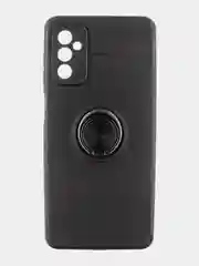 Черный чехол для Samsung M52 с кольцом
