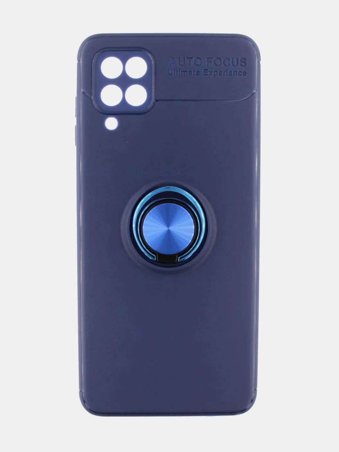 Красный чехол для Samsung M12/ F12 с кольцом