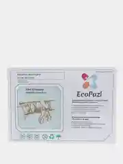 Деревянный конструктор EcoPazl "Биплан"/ 3D конструктор/ Сборная модель