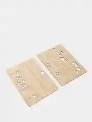 Деревянный конструктор EcoPazl "Биплан"/ 3D конструктор/ Сборная модель