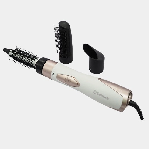 Фен-расческа Sakura SA-4204W, 1000Вт