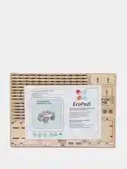 Деревянный конструктор EcoPazl "Монстр Трак"/ 3D конструктор/ Сборная модель