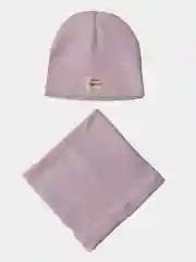 Лавандовый шапка со снудом Grandcaps к.48781
