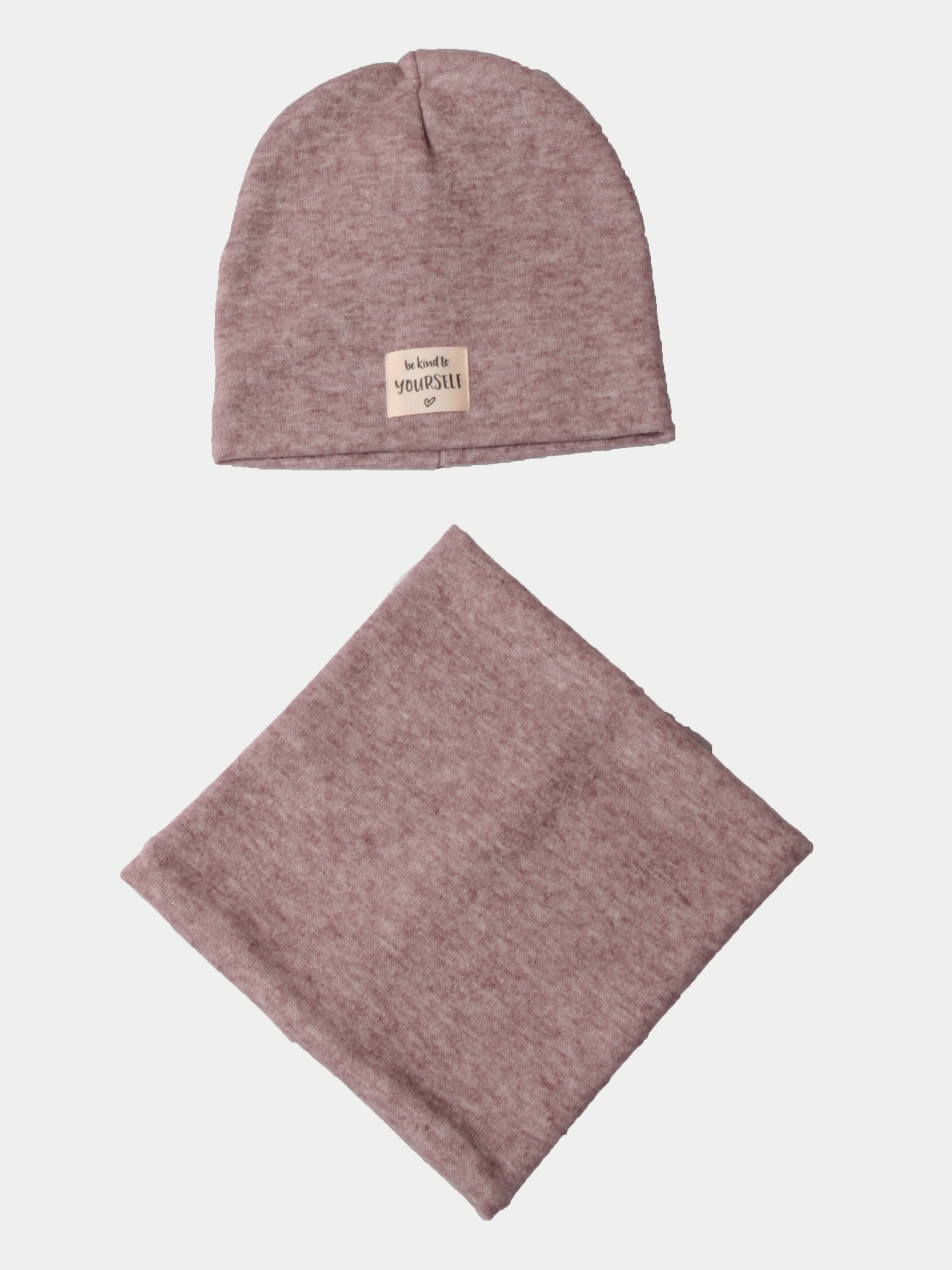 Сиреневый шапка со снудом Grandcaps к.48781