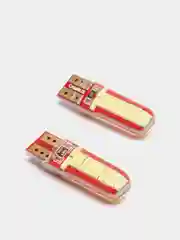 Белый габаритные лампочки LED лампы огни W5W T10 Светодиоды Лампочки диоды/огонь/салон/подсветка