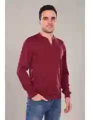 Бордовый мужской свитшот Марк