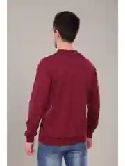 Бордовый мужской свитшот Марк