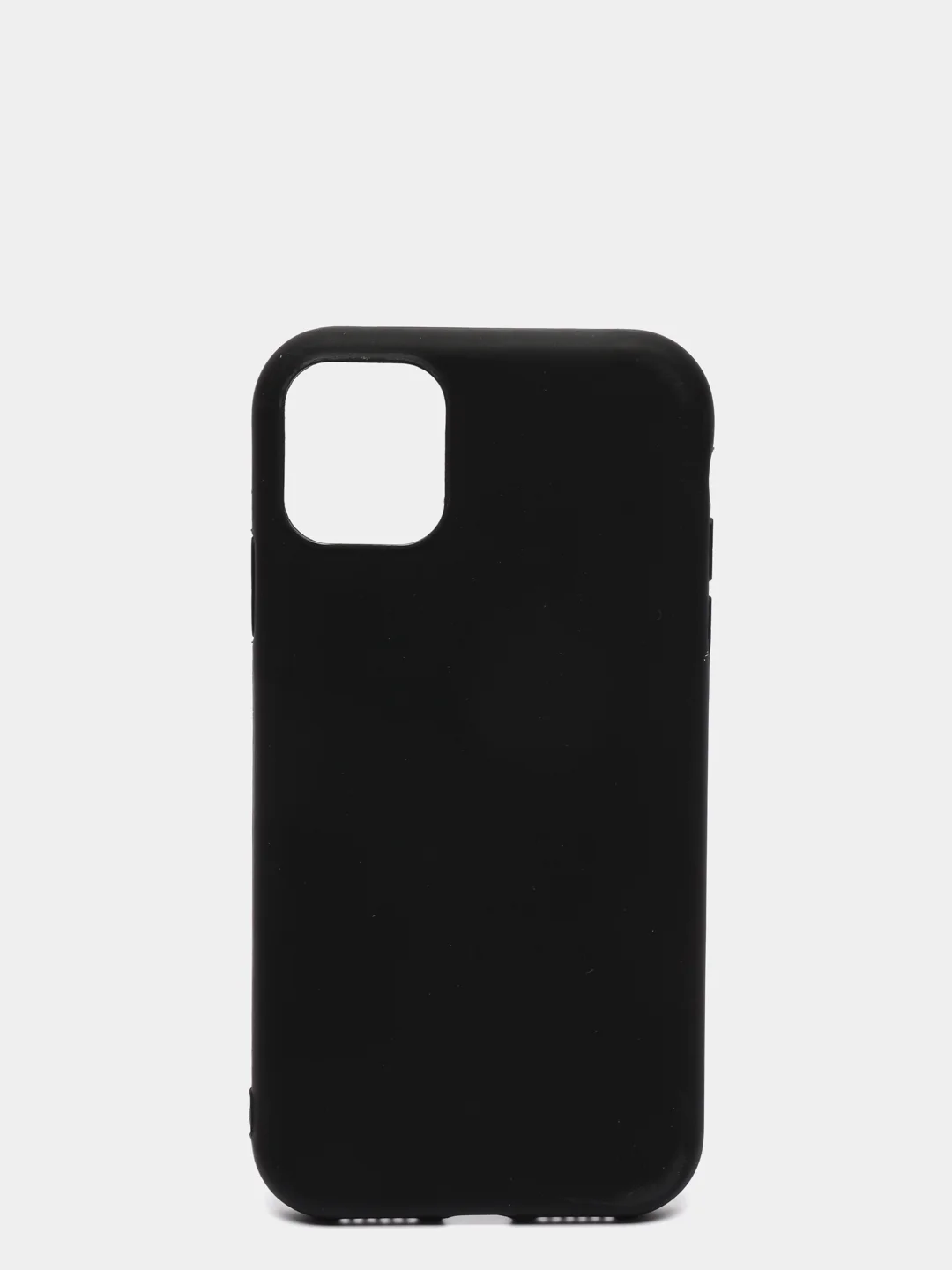 Черный чехол для Apple iPhone 11, силиконовый