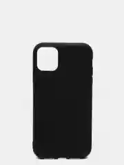 Черный чехол для Apple iPhone 11, силиконовый