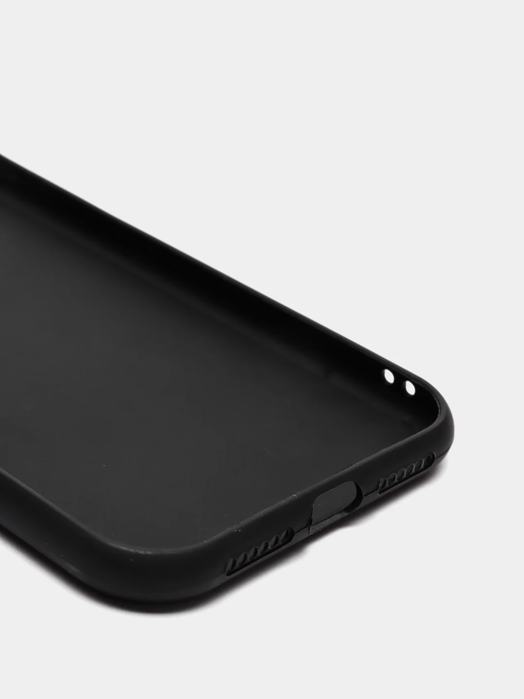 Черный чехол для Apple iPhone 11, силиконовый
