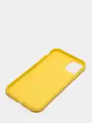 Желтый чехол для Apple iPhone 11, силиконовый