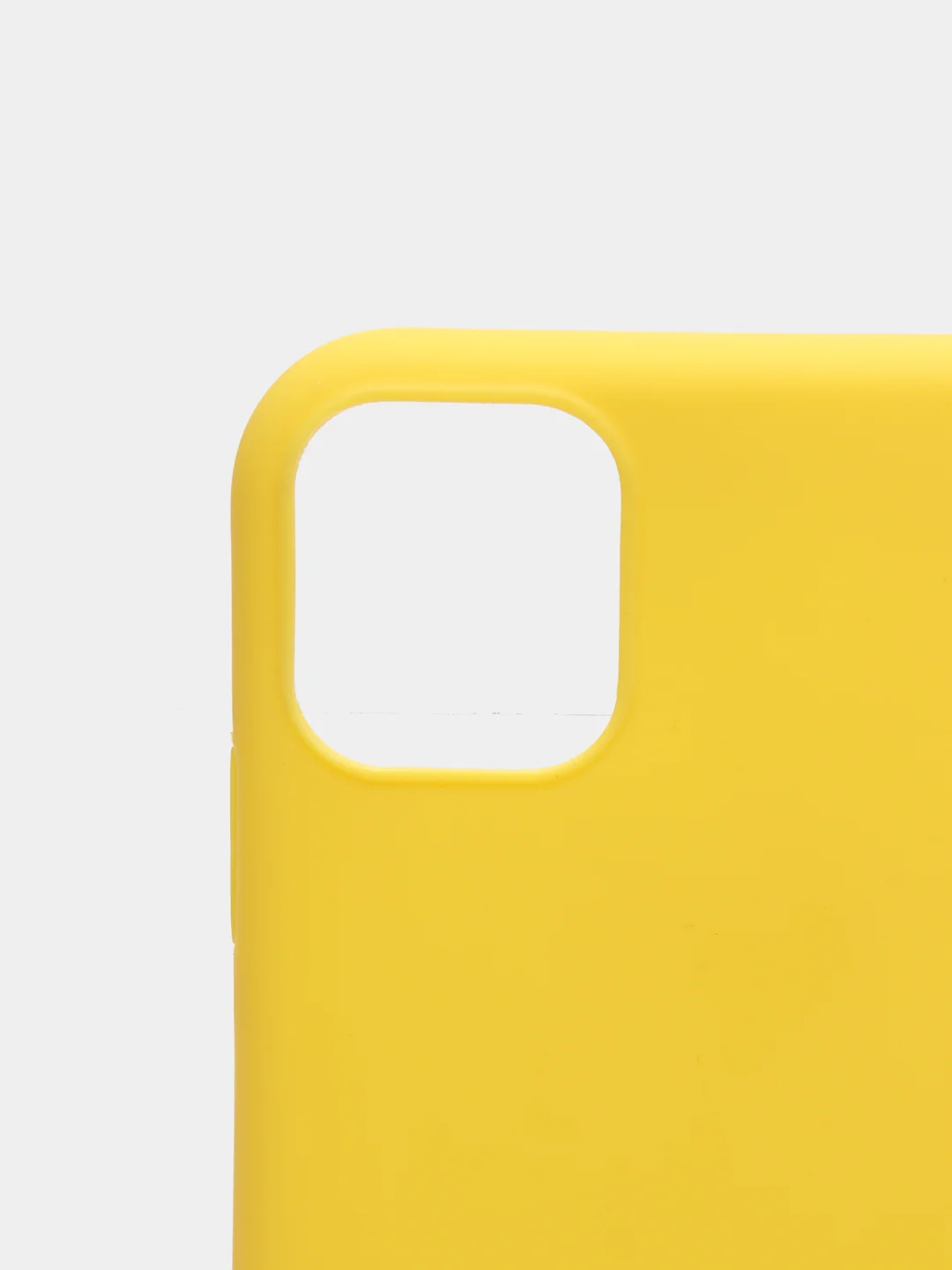 Желтый чехол для Apple iPhone 11, силиконовый