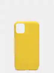 Желтый чехол для Apple iPhone 11, силиконовый