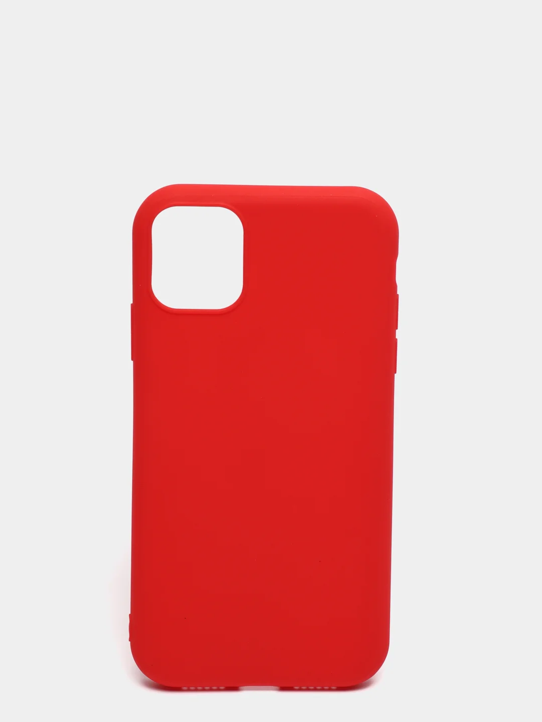 Красный чехол для Apple iPhone 11, силиконовый