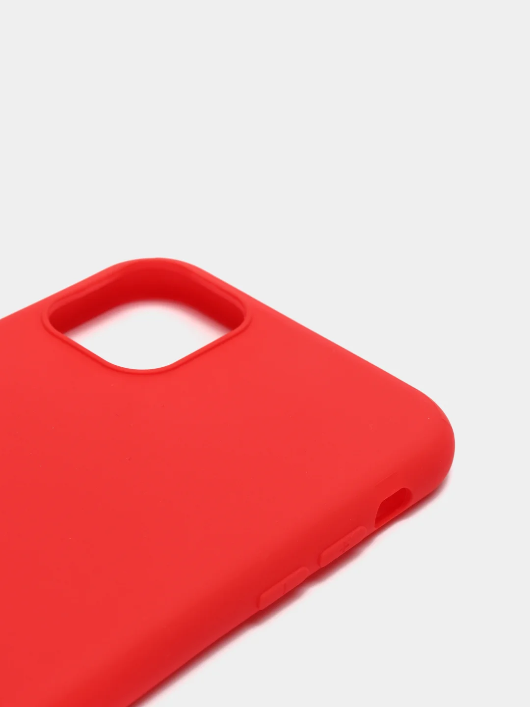 Красный чехол для Apple iPhone 11, силиконовый