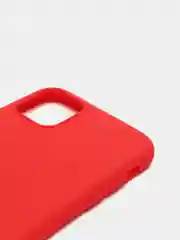 Красный чехол для Apple iPhone 11, силиконовый