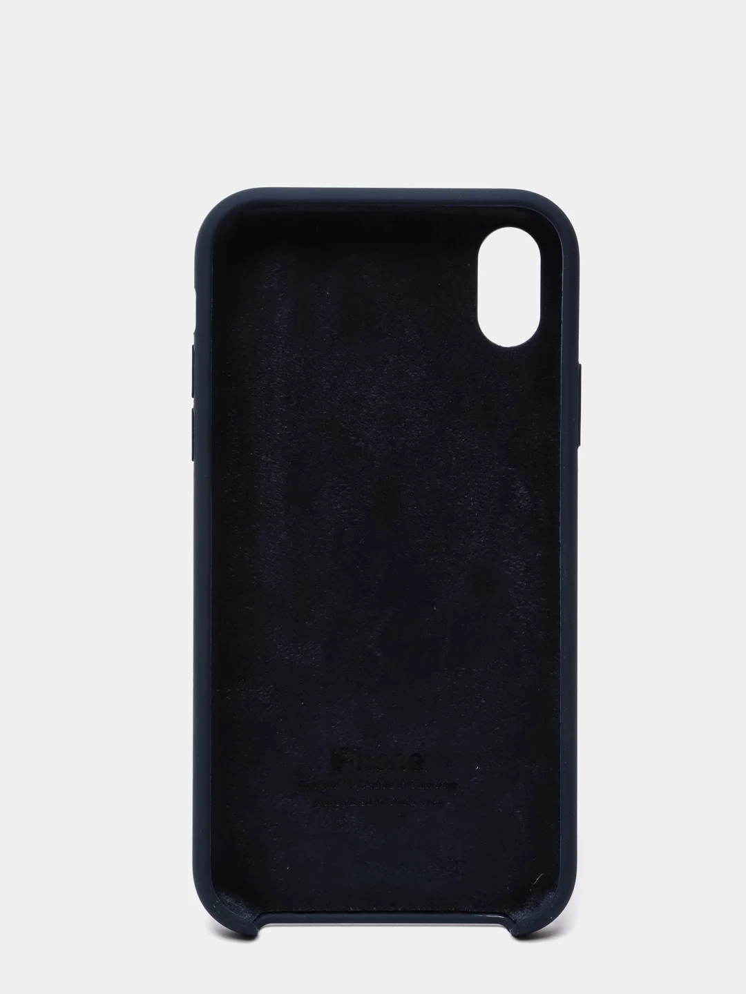 Темно-синий чехол Apple iPhone XR силиконовый, Silicone Case