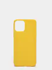 Желтый чехол для Apple iPhone 12 Pro Max, силиконовый