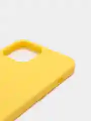 Желтый чехол для Apple iPhone 12 Pro Max, силиконовый