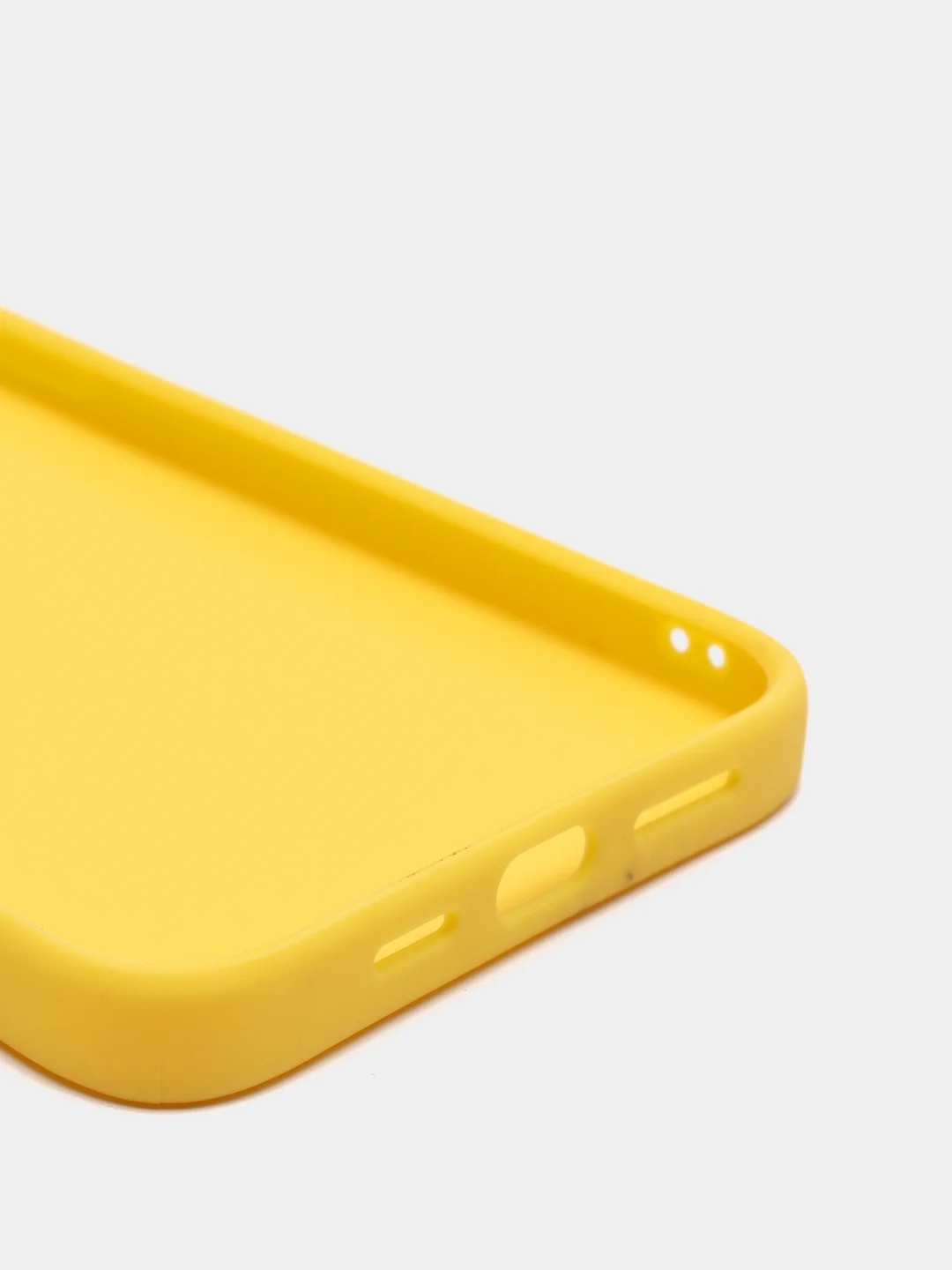 Желтый чехол для Apple iPhone 12 Pro Max, силиконовый