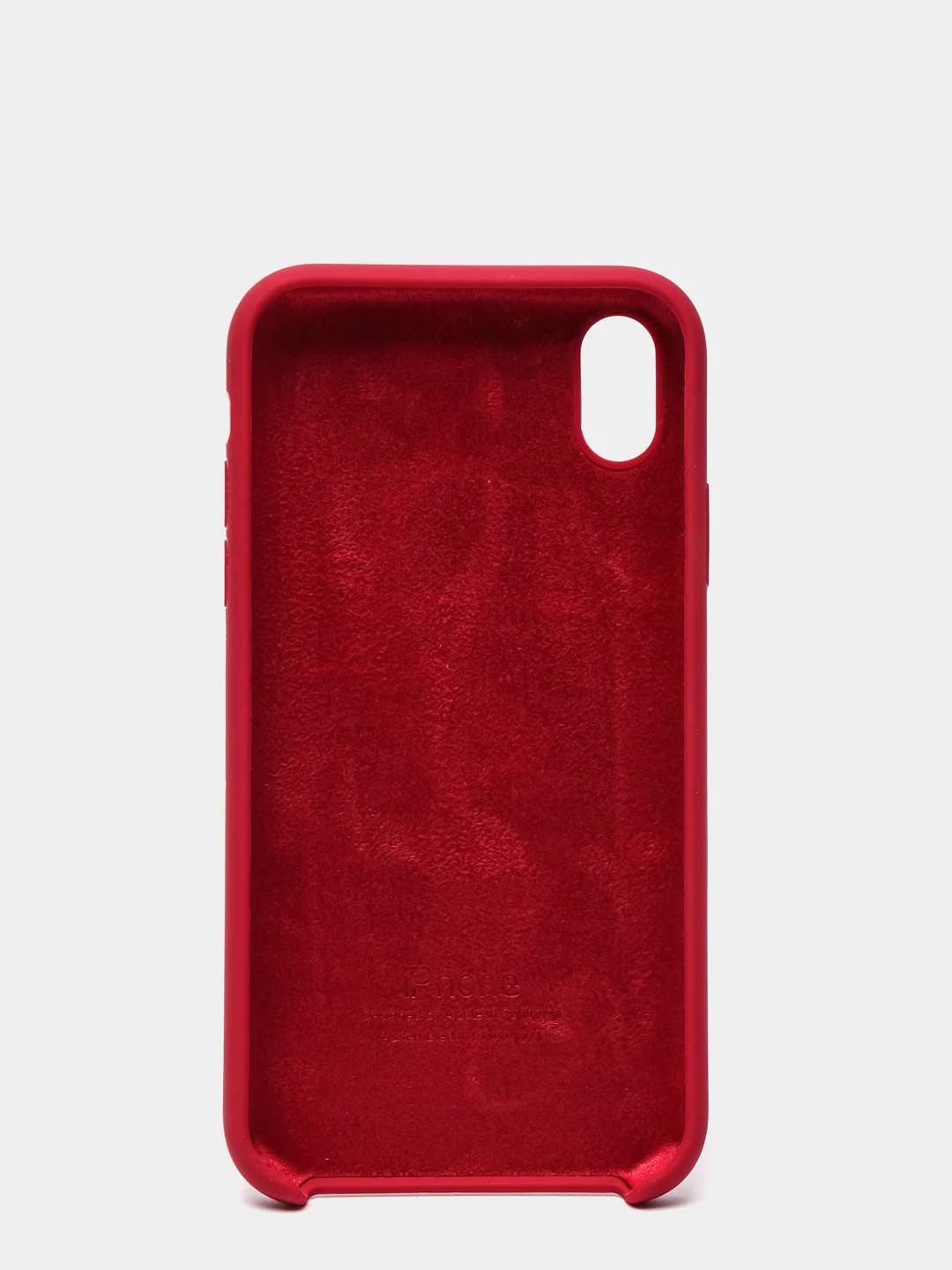Пурпурный чехол Apple iPhone XR силиконовый, Silicone Case