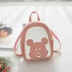 Розовый рюкзак женский
