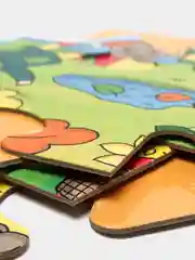 Игровой набор/Пазл напольный XXL "Времена года" 660х980 мм. Проф-Пресс
