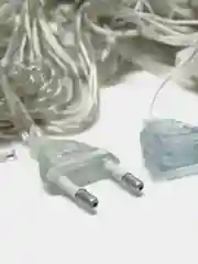 Гирлянда-штора, белый холодный, нить