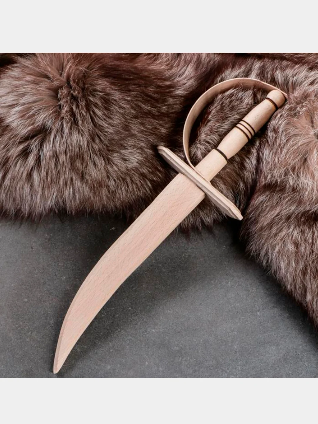 Сабля Деревянная ,35 см массив бука