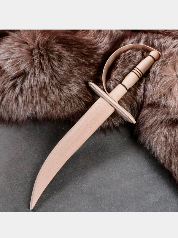 Сабля Деревянная ,35 см массив бука