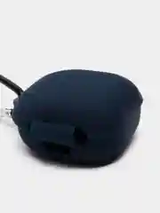 Темно-синий чехол на Samsung Galaxy Buds 2/Live/Pro/2 Pro/FE для наушников КАРТОФАН силикон матовый