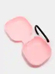 Пудровый чехол на Samsung Galaxy Buds 2/Live/Pro/2 Pro/FE для наушников КАРТОФАН силикон матовый