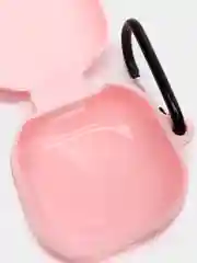 Пудровый чехол на Samsung Galaxy Buds 2/Live/Pro/2 Pro/FE для наушников КАРТОФАН силикон матовый