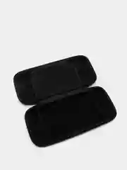 Синий чехол для консоли Nintendo Switch и Nintendo Switch OLED, защитный кейс КАРТОФАН на молнии