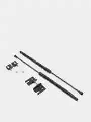 Черный газовые упоры капота АвтоУпор для Nissan Qashqai I 2006-2014, 2 шт., UNIQAS012